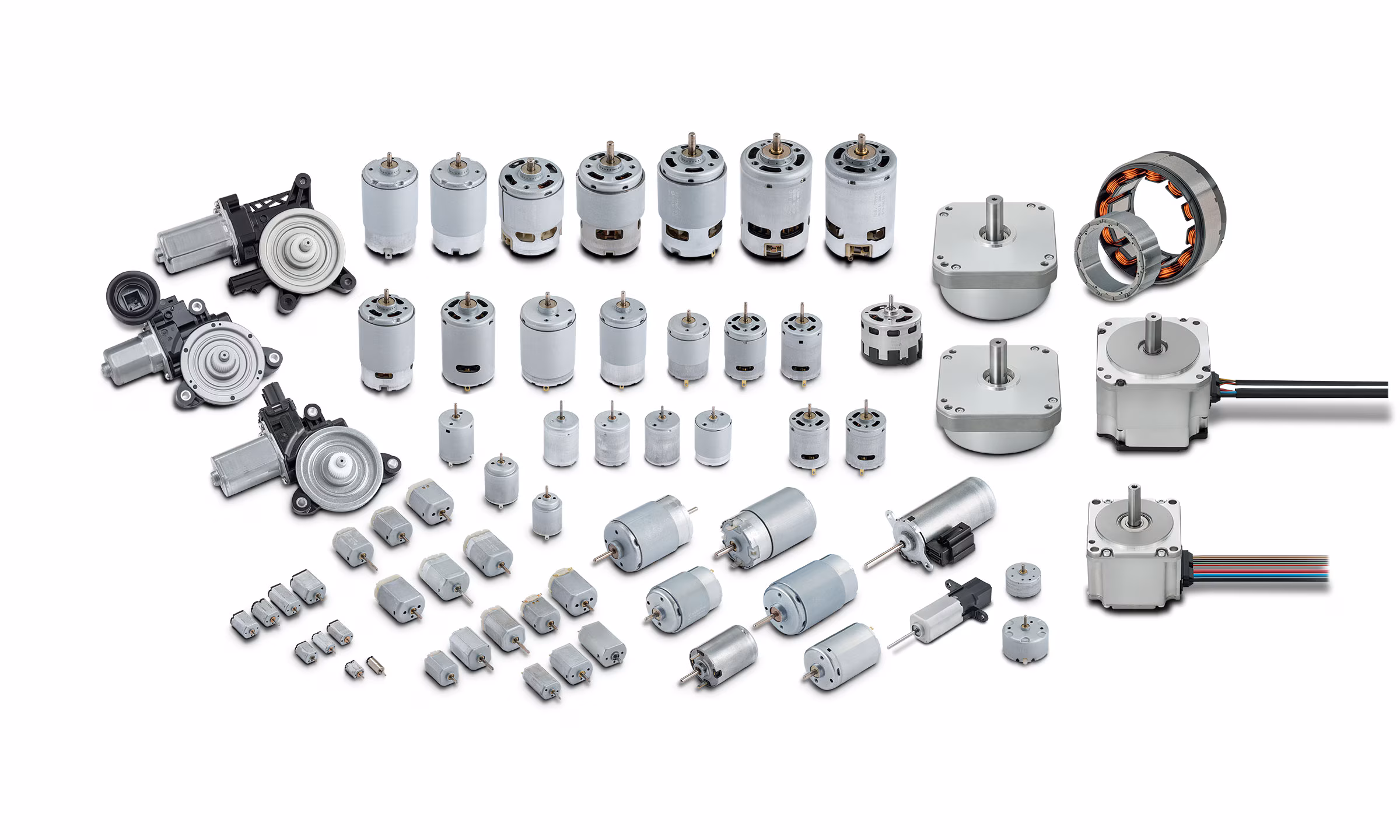 Introduction of Applications and Main Types of Small Motors